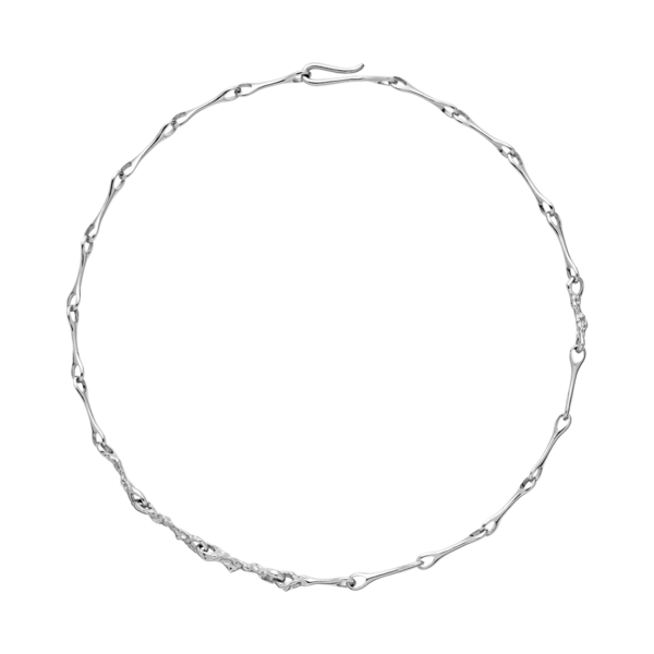 Dogbane Necklace Silver
